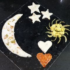 A picture of South Indian platter.