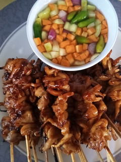 Foto resep Sate Jamur tiram simple