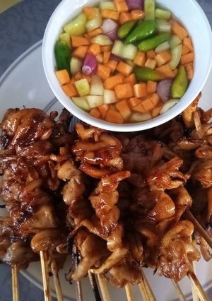 Foto resep Sate Jamur tiram simple