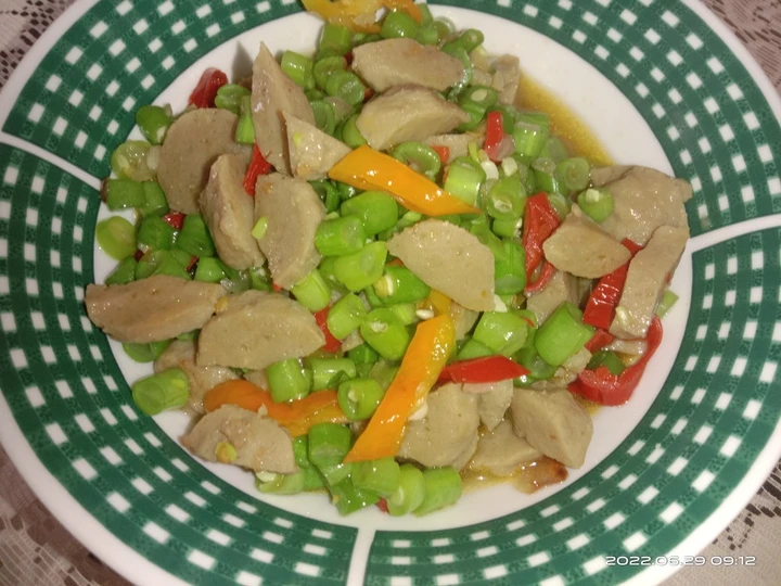 Langkah Gampang Membikin Resep Tumis buncis bakso yang  Bikin Ketagihan Anti Ribet, Lezat Sekali