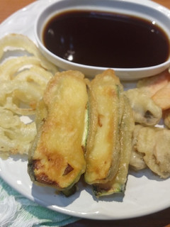 Una foto de Tempura de verduras