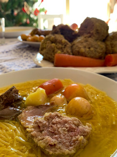 Una foto de Cocido de Navidad ¡clavado al de la abuela Carmela!