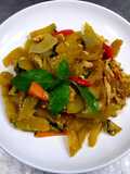 ฟักทองแครอทผัดไข่