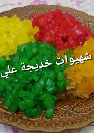 صورة لوصفة حضري الفواكه المعسلة les fruits confits بأقل تكلفة