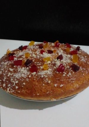 صورة لوصفة كيكة ببيض واحدة 🍰