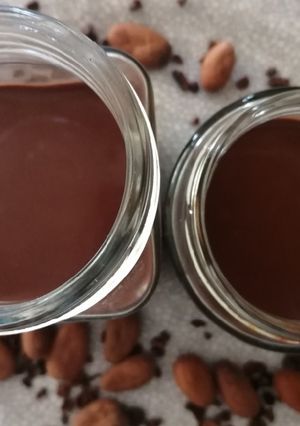 Una foto de Pudín de chocolate 🍫🍮