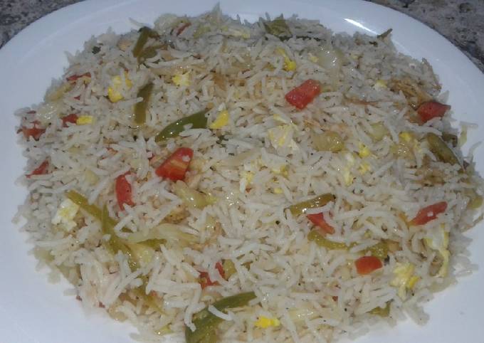 Chicken veggi fried rice