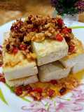 Tahu Rebus Pan-Seared Bawang Cabai