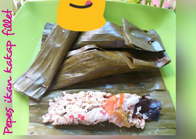 Cara Gampang Membuat Pepes ikan kakap fillet yang Bikin Ngiler