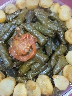 صورة لوصفة ورق عنب بزيت الزيتون - يلنجي