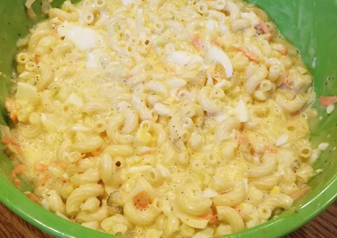 Step-by-Step Guide to Prepare Delicious Macaroni Salad (Sweet)