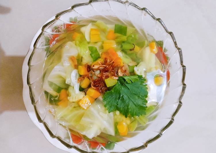 Sayur Sup Untuk buka puasa