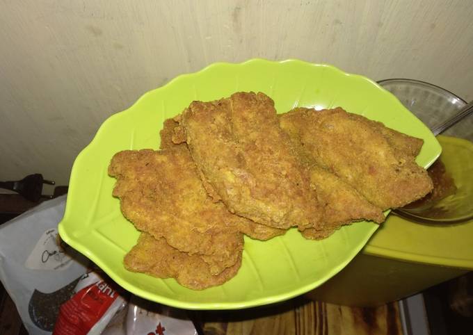 Telur dadar krispi