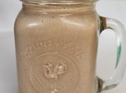 A picture of banana smoothie