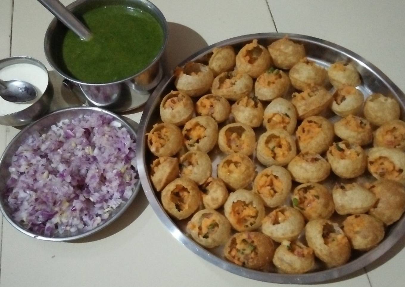 Instant Pani puri