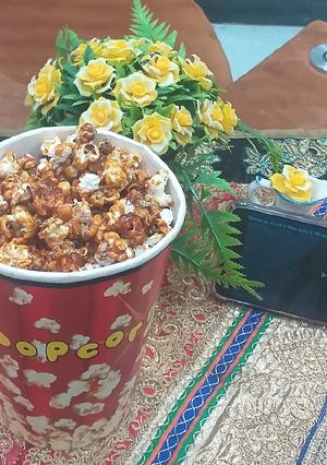 A picture of Caramel popcorn.
