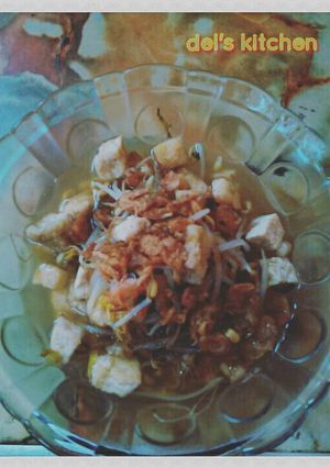 Foto resep lontong balap