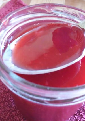 A picture of Strawberry Melba Sauce.
