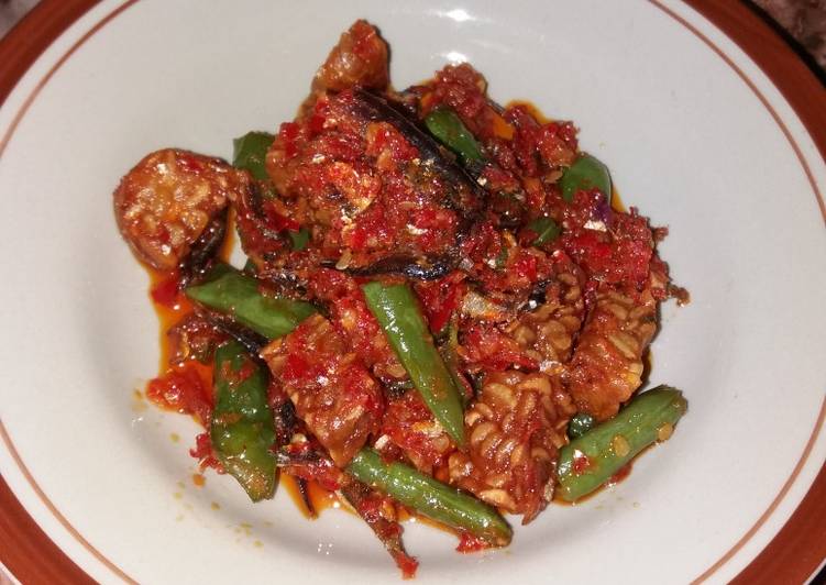 Resep Sambal Temburi (Tempe, Buncis, ikan teri) yang Menggugah Selera