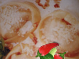 Agnolotti de queso con salsa de nuez (express)