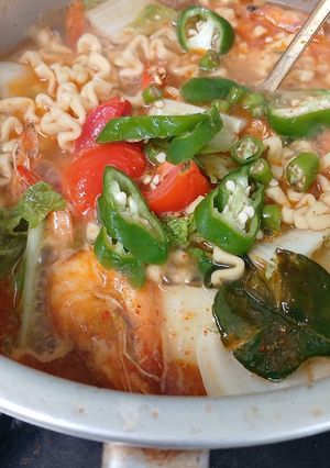 Foto resep Sup Mie Udang