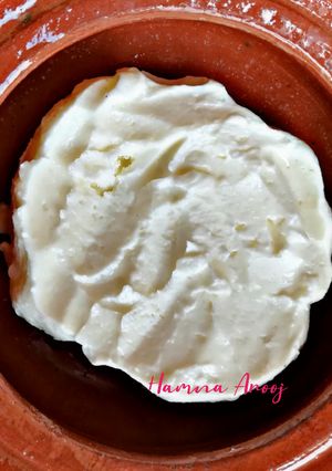 A picture of Homemade Butter.