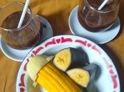 Gambar bajigur gula merah