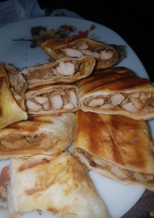 صورة لوصفة شاورما بخبز التورتيلا