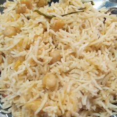 A picture of Chanay ka pulao.
