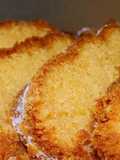 Pastel de naranja licuada