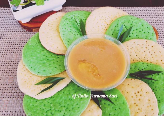 Resep Serabi Kinca Durian Oleh Hj Tintin Purnama Sari Cookpad