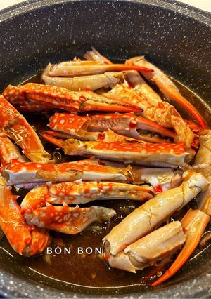 Hình của món Càng Ghẹ Sốt Me.