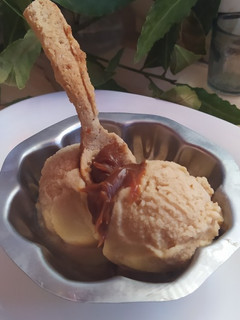 Una foto de Helado De Dulce De Leche Vegano