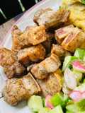 Crispy Pork Belly Bites Air Fryer