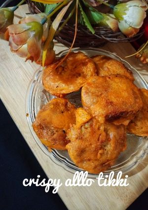 A picture of Crispy aloo tikki.