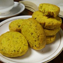 A picture of Methi Cookies.