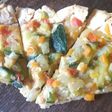 Tarta rústica de verduras vegana