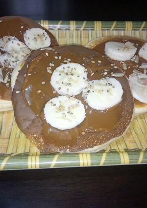 Una foto de Hotcakes esponjoso