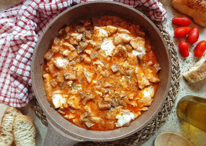 Straccetti di pollo alla parmigiana