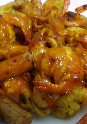 Foto resep Udang sosis saus simple mantulll