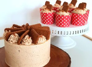 Foto resep Lotus Biscoff Cake