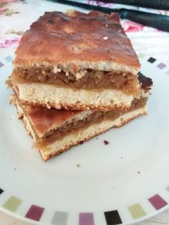 O poză a rețetei Prăjitură cu mere.