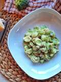 Orecchiette with Sausage and Broccoli Cream