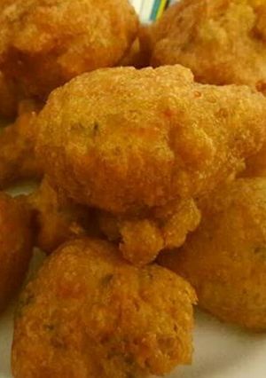A picture of Moong dal pakodi.