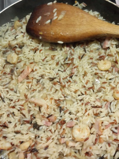 Una foto de Popurrí de arroz picantón