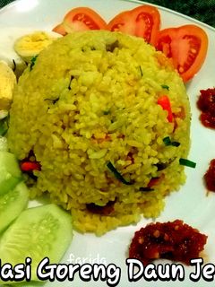 Foto resep Nasi Goreng Daun Jeruk