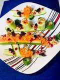 Salad with richness of walnuts & dried cranberries