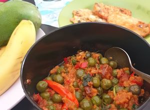 Foto resep Tumis Oncom leunca khas sunda