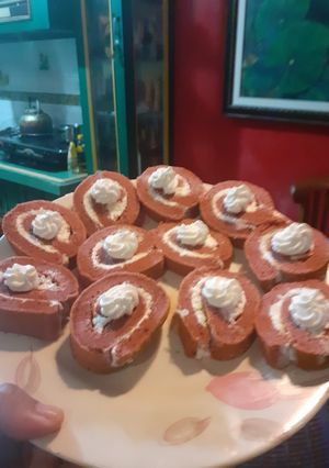 Foto resep Bolu Gulung Red Velvet
