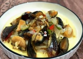 Telur Century Goreng Halia